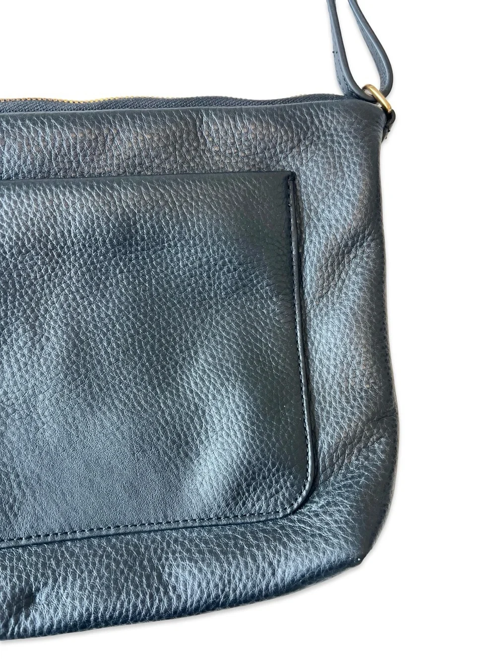 HOBO black Tripp medium crossbody leather purse Small bag Flat purse Classic NWT